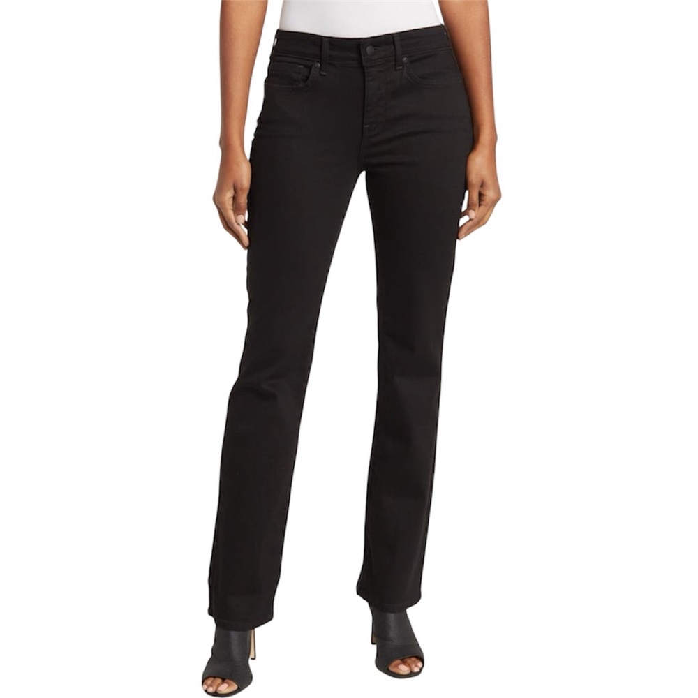 NYDJ‎ Marilyn Straight Jeans Black
